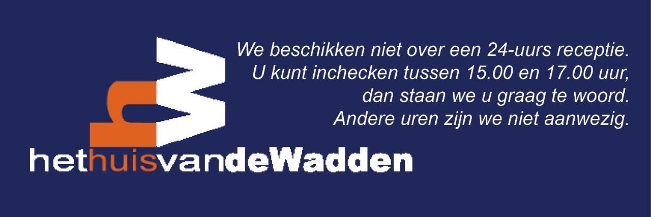 Het Huis Van De Wadden Den Oever Exterior foto
